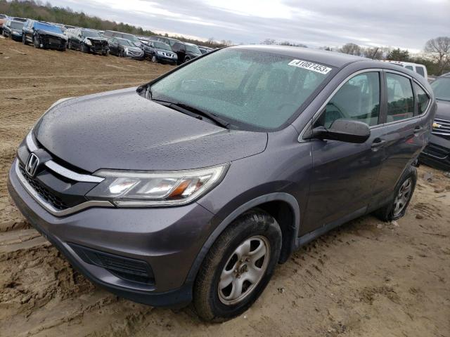 HONDA CR-V LX 2015 with VIN 5J6RM4H39FL132659 - Photo from auction