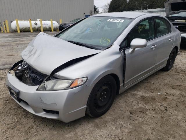 Photo 1 from auction – 2011 HONDA CIVIC LX with VIN 2HGFA1F59BH536168