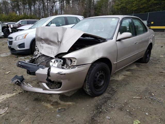 TOYOTA COROLLA CE 2002 with VIN 1NXBR12E82Z615397 - Photo from auction