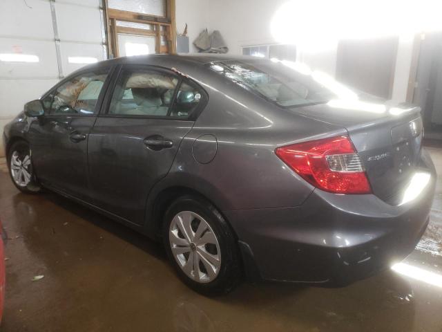 Photo 2 from auction – 2012 HONDA CIVIC LX with VIN 19XFB2F58CE008751