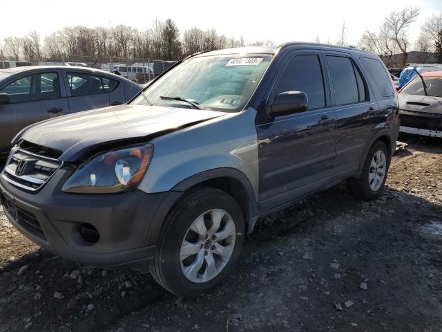 HONDA CR-V EX 2005 with VIN SHSRD78885U313006 - Photo from auction