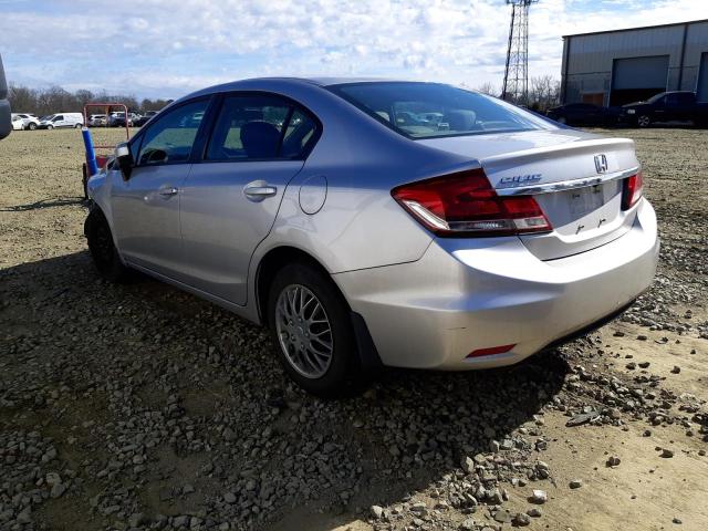 Photo 2 from auction – 2015 HONDA CIVIC LX with VIN 19XFB2F58FE254722