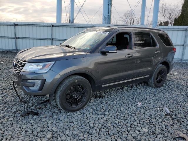 FORD EXPLORER X 2017 with VIN 1FM5K8D80HGD09321 - Photo from auction