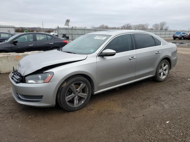VOLKSWAGEN PASSAT SE 2012 with VIN 1VWBP7A35CC008441 - Photo from auction