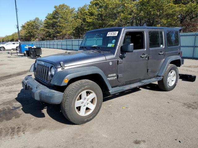 JEEP WRANGLER U 2016 with VIN 1C4BJWDG8GL238557 - Photo from auction