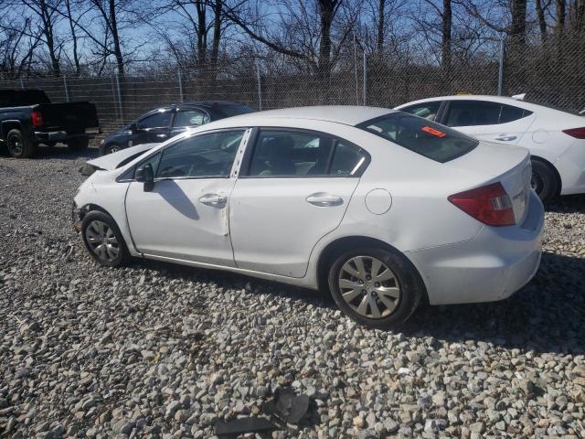 Photo 2 from auction – 2012 HONDA CIVIC LX with VIN 2HGFB2F55CH594170