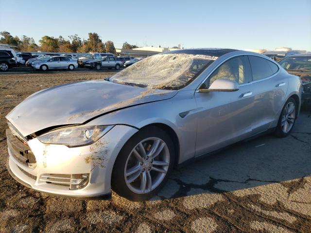 TESLA MODEL S 2013 with VIN 5YJSA1CN4DFP06088 - Photo from auction