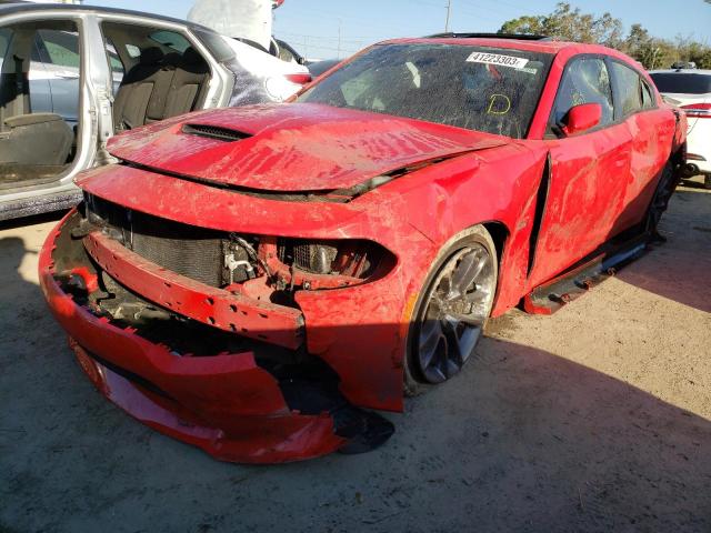 DODGE CHARGER SC 2022 with VIN 2C3CDXGJ2NH181294 - Photo from auction