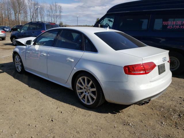Photo 2 from auction – 2012 AUDI A4 PREMIUM with VIN WAUFFAFL9CN013348