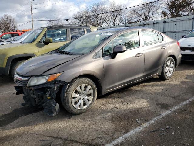 HONDA CIVIC LX 2012 with VIN 19XFB2F54CE078313 - Photo from auction