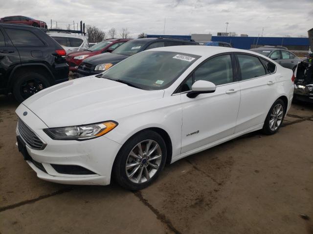 FORD FUSION SE 2017 with VIN 3FA6P0LU6HR416169 - Photo from auction
