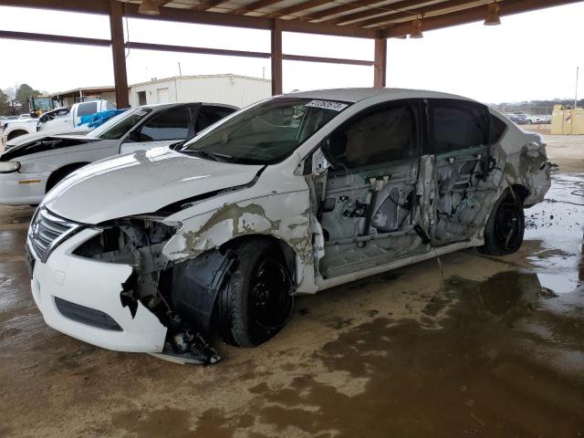 NISSAN SENTRA S 2014 with VIN 3N1AB7AP6EL657580 - Photo from auction