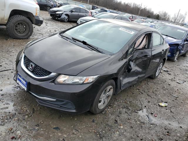 Photo 1 from auction – 2014 HONDA CIVIC LX with VIN 2HGFB2F56EH537155