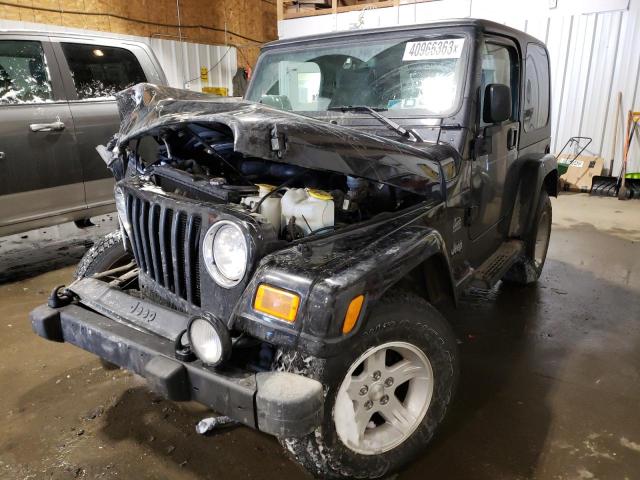 JEEP WRANGLER / 2004 with VIN 1J4FA59S04P709012 - Photo from auction