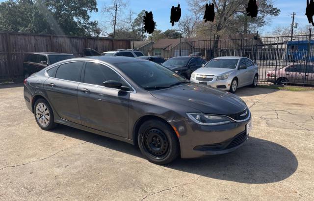 Фото 1 с аукциона – 2015 CHRYSLER 200 LX с VIN 1C3CCCFB1FN564707