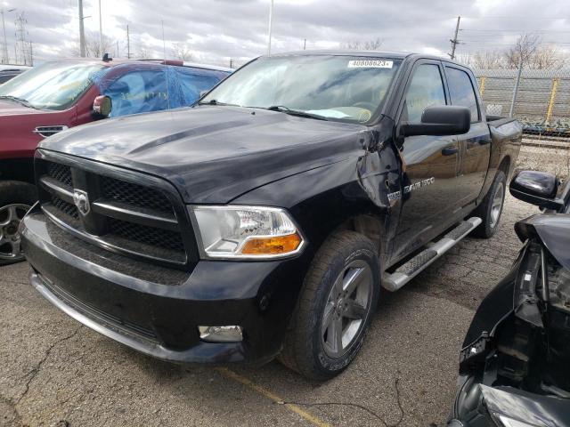 DODGE RAM 1500 S 2012 with VIN 1C6RD7KT8CS227254 - Photo from auction