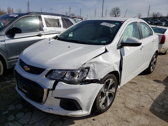 CHEVROLET SONIC PREM 2019 with VIN 1G1JF5SB9K4124190 - Photo from auction