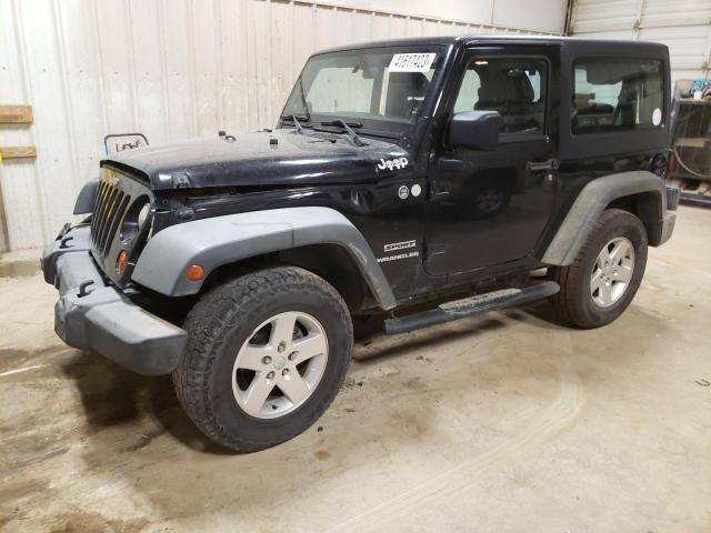 JEEP WRANGLER S 2012 with VIN 1C4AJWAG9CL182123 - Photo from auction
