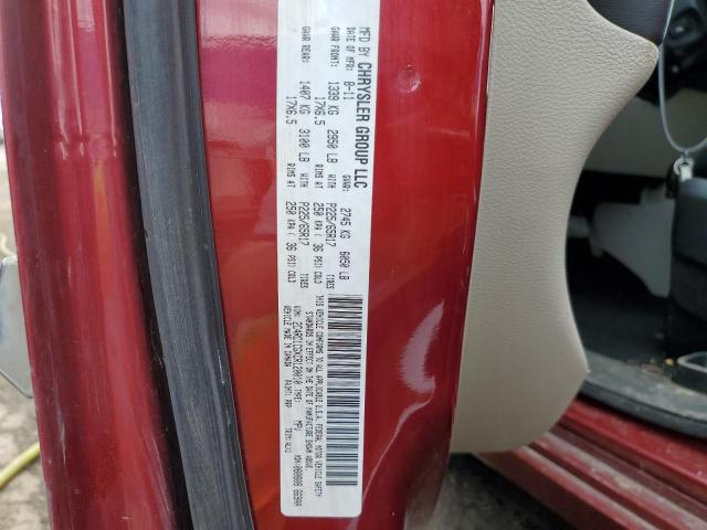 Photo 14 from auction – 2012 CHRYSLER TOWN & COU with VIN 2C4RC1CGXCR120010