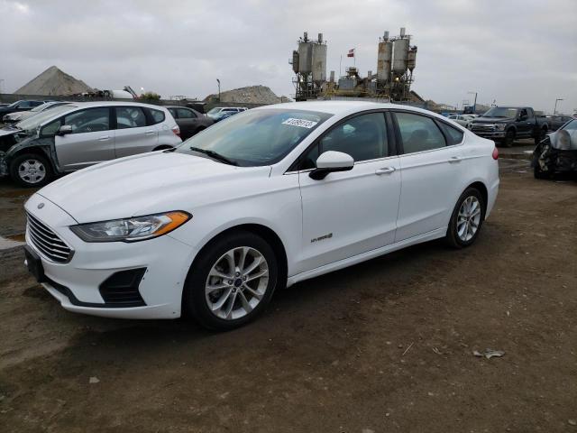 FORD FUSION SE 2019 with VIN 3FA6P0LU4KR208170 - Photo from auction
