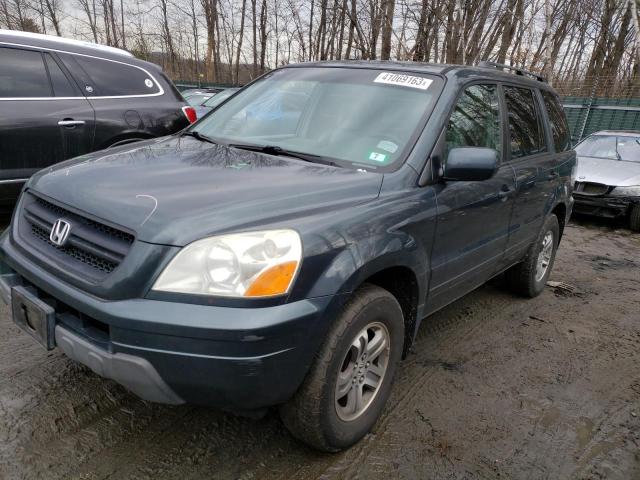 HONDA PILOT EXL 2005 with VIN 2HKYF18645H561845 - Photo from auction