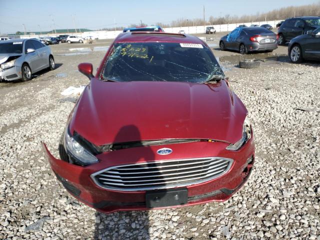 Photo 5 from auction – 2019 FORD FUSION SE with VIN 3FA6P0HD7KR195164