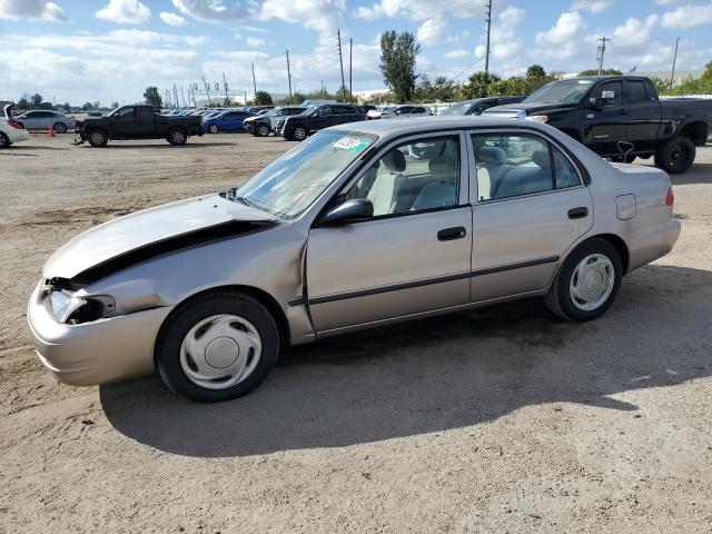 TOYOTA COROLLA VE 2000 with VIN 2T1BR12E0YC321888 - Photo from auction