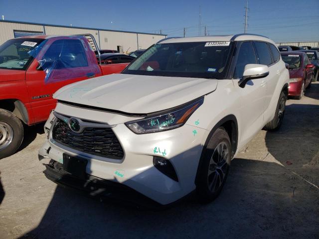 Photo 1 from auction – 2021 TOYOTA HIGHLANDER with VIN 5TDGZRAH9MS040111