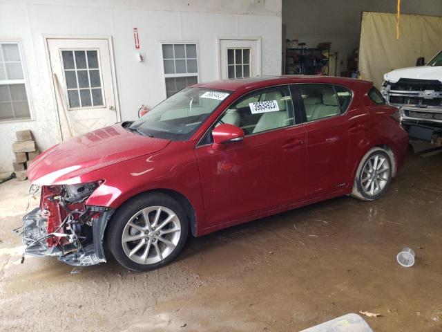 LEXUS CT 200 2012 with VIN JTHKD5BH7C2118650 - Photo from auction