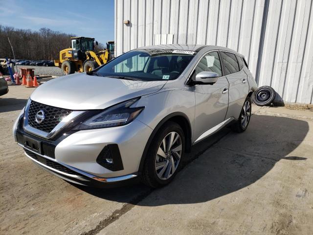 NISSAN MURANO SL 2021 with VIN 5N1AZ2CS4MC117826 - Photo from auction