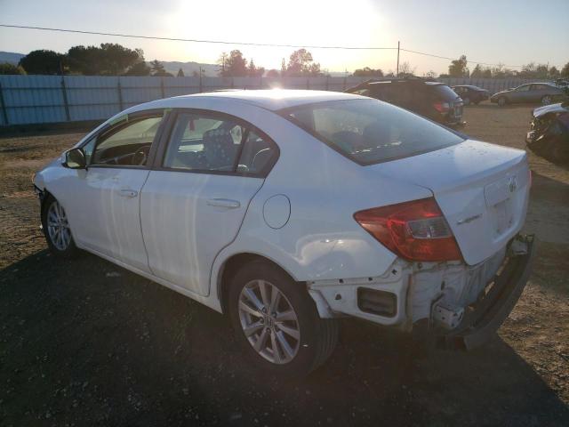 Photo 2 from auction – 2012 HONDA CIVIC EX with VIN 19XFB2F87CE358253