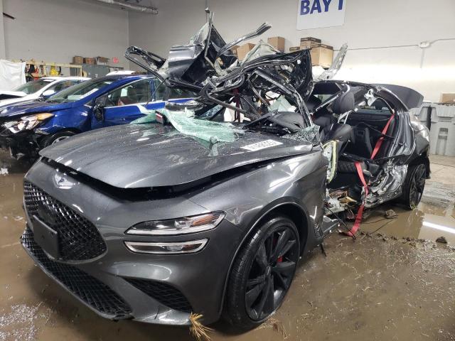 GENESIS G70 BASE 2022 with VIN KMTG54TE6NU084339 - Photo from auction