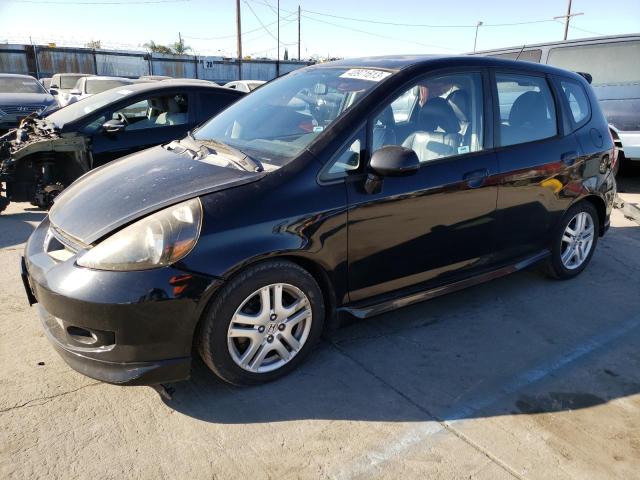 HONDA FIT S 2007 with VIN JHMGD38667S055949 - Photo from auction