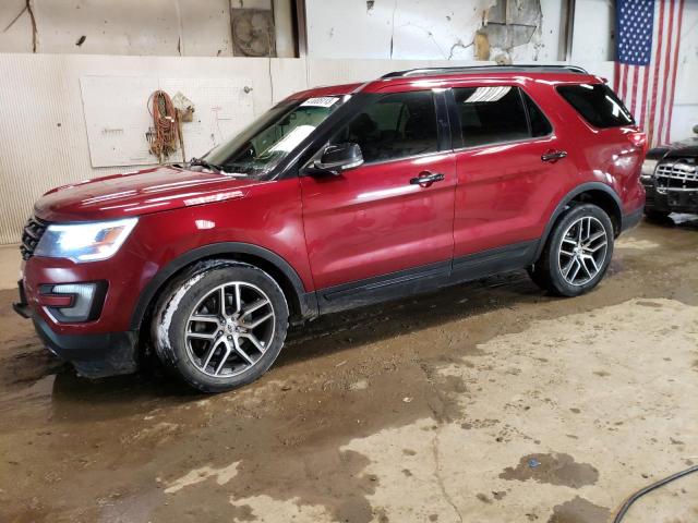 Photo 1 from auction – 2016 FORD EXPLORER S with VIN 1FM5K8GTXGGC33931
