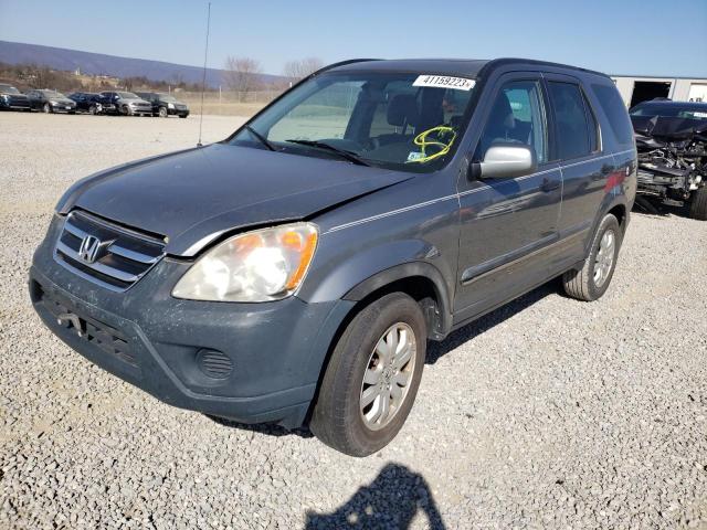 Photo 1 from auction – 2005 HONDA CR-V EX with VIN SHSRD78815U334845