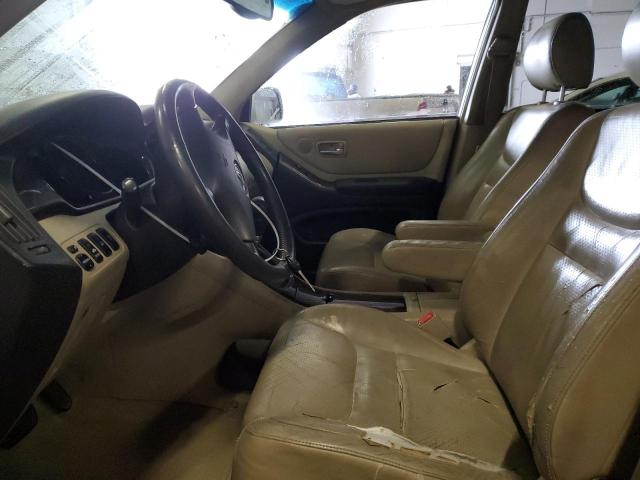 Photo 7 from auction – 2002 TOYOTA HIGHLANDER with VIN JTEGF21A820039479