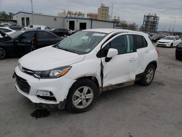CHEVROLET TRAX LS 2020 with VIN 3GNCJKSB3LL166158 - Photo from auction