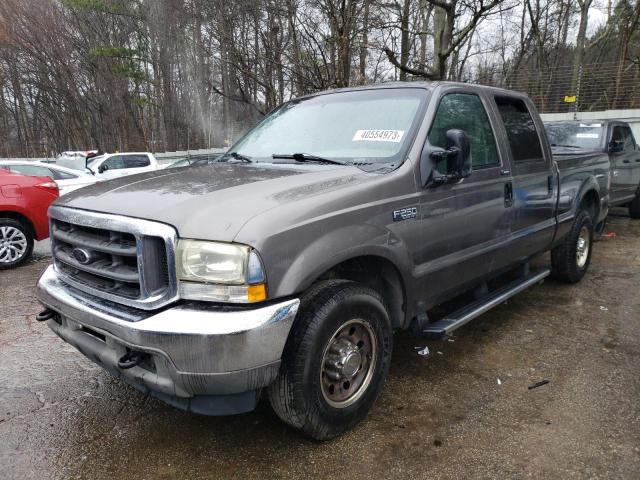 FORD F250 SUPER 2004 with VIN 1FTNW20L04EA76854 - Photo from auction
