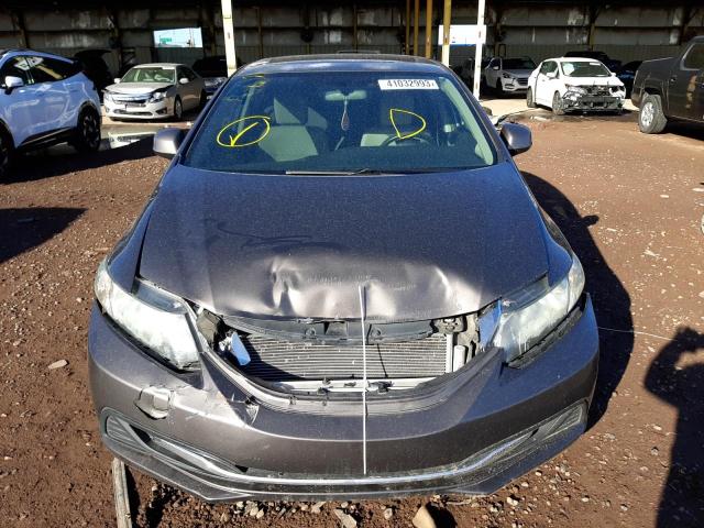 Photo 5 from auction – 2013 HONDA CIVIC EX with VIN 2HGFB2F8XDH552508