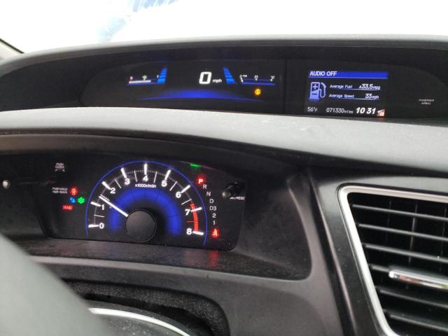 Photo 9 from auction – 2013 HONDA CIVIC LX with VIN 19XFB2F50DE034827