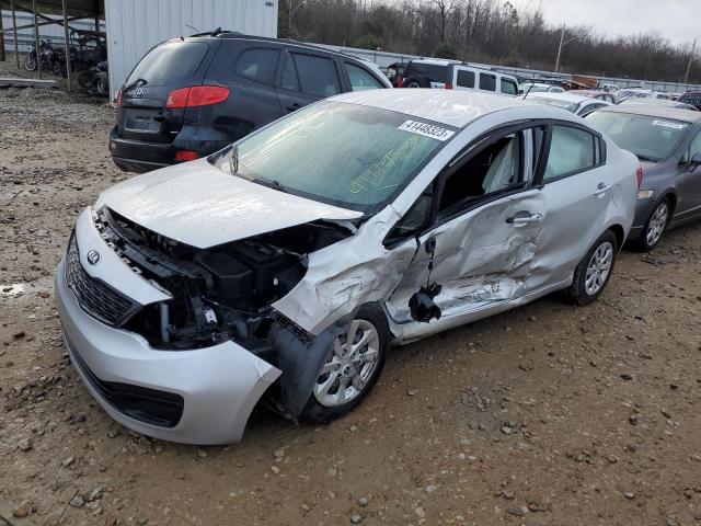 KIA RIO LX 2014 with VIN KNADM4A36E6355844 - Photo from auction