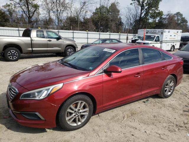 HYUNDAI SONATA SE 2016 with VIN 5NPE24AFXGH308431 - Photo from auction