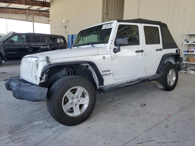 JEEP WRANGLER U 2016 with VIN 1C4BJWDG0GL329001 - Photo from auction