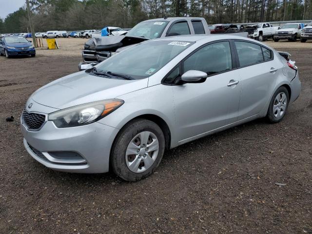 KIA FORTE LX 2014 with VIN KNAFK4A60E5179548 - Photo from auction