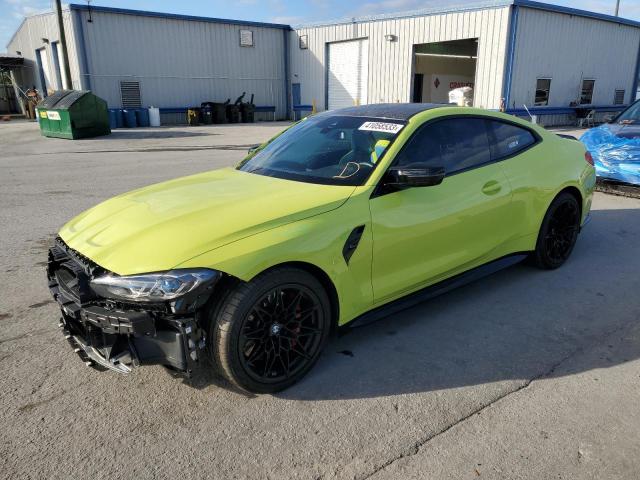 BMW M4 COMPETI 2022 with VIN WBS43AZ09NCL03309 - Photo from auction