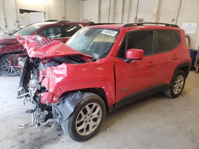 JEEP RENEGADE L 2018 with VIN ZACCJABB8JPJ39641 - Photo from auction