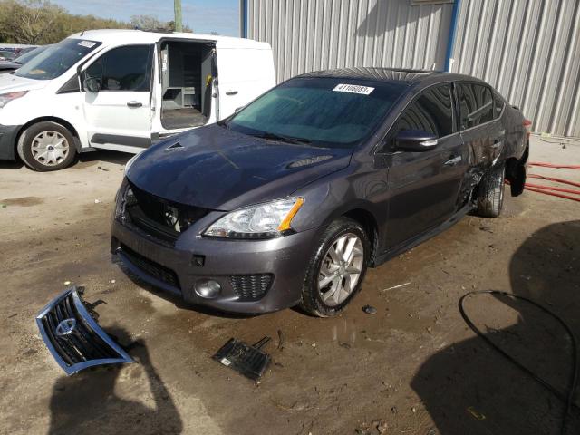 NISSAN SENTRA S 2015 with VIN 3N1AB7AP1FY282945 - Photo from auction