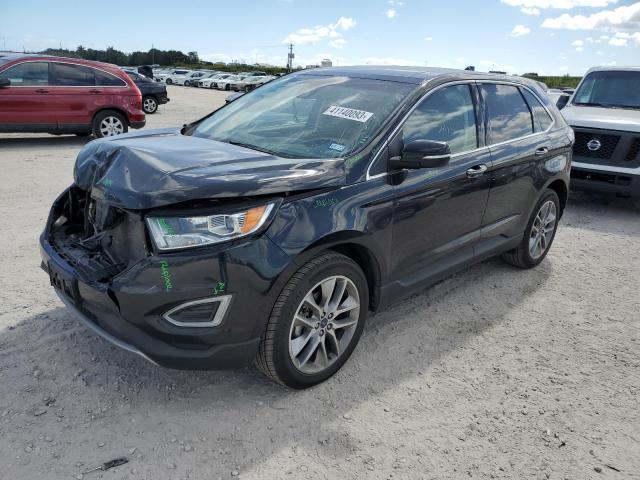 FORD EDGE TITAN 2018 with VIN 2FMPK3K96JBB93403 - Photo from auction