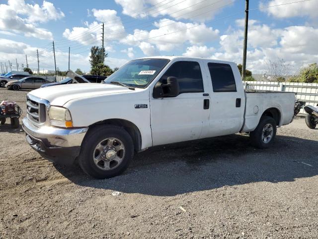 FORD F250 SUPER 2004 with VIN 1FTNW20L84EA82059 - Photo from auction