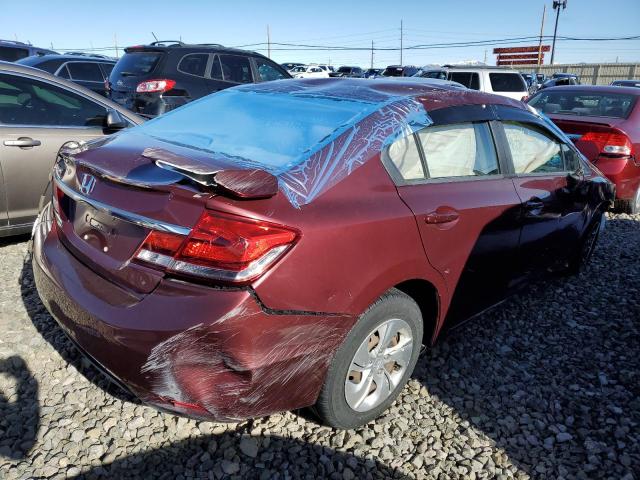 Photo 3 from auction – 2013 HONDA CIVIC LX with VIN 2HGFB2F58DH551895